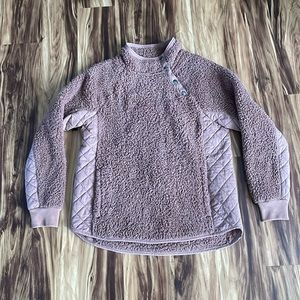 Abercrombie & Fitch Soft AF Sherpa Pullover!